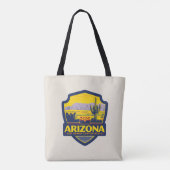 trots van de staat | Arizona 2 Tote Bag (Achterkant)