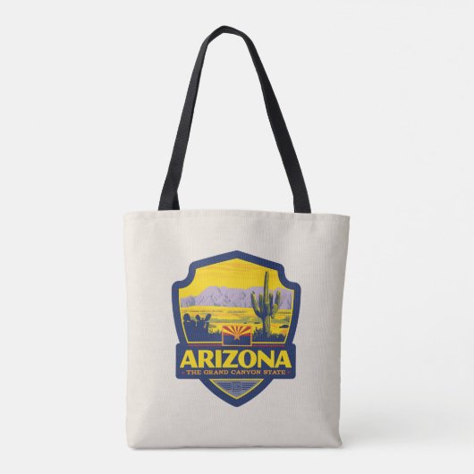 trots van de staat | Arizona 2 Tote Bag (Achterkant)