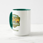 trots van de staat | Kansas Mok (Voorkant links)