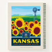 trots van de staat | Kansas Notitieboek (Achterkant)