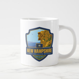 trots van de staat New Hampshire Grote Koffiekop