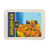 trots van de staat | New Hampshire Magneet (Horizontaal)