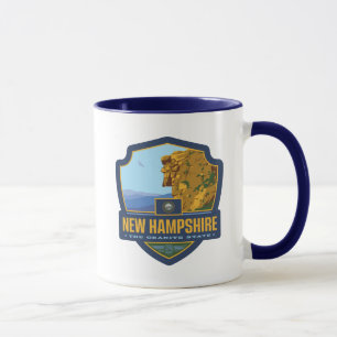 trots van de staat   New Hampshire Mok