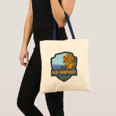 trots van de staat | New Hampshire Tote Bag (Voorkant (product))