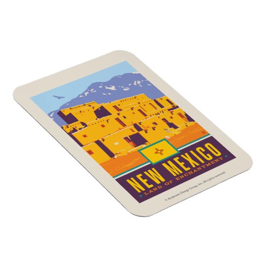 trots van de staat | New Mexico Magneet (Rechterzijde)