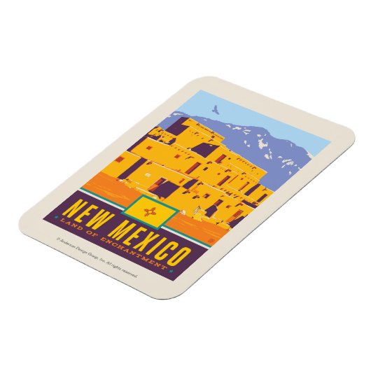 trots van de staat | New Mexico Magneet (Linkerzijde)