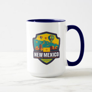 trots van de staat   New Mexico Mok