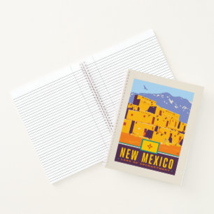 trots van de staat New Mexico Notitieboek