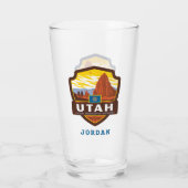 trots van de staat Utah | Glas (Achterkant)
