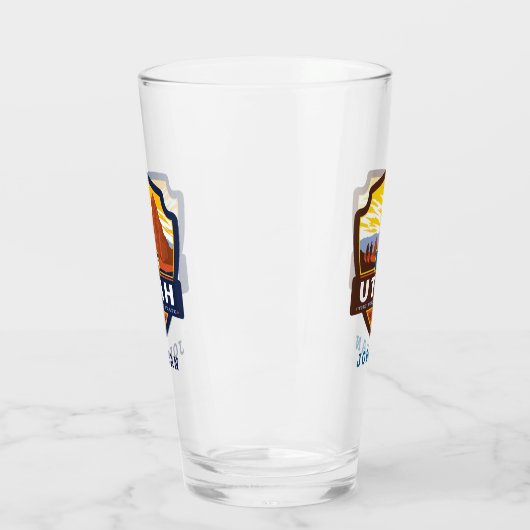 trots van de staat Utah | Glas (Links)