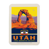 trots van de staat Utah | Magneet (Verticaal)