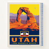 trots van de staat Utah | Notitieboek (Achterkant)