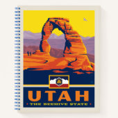 trots van de staat Utah | Notitieboek (Voorkant)