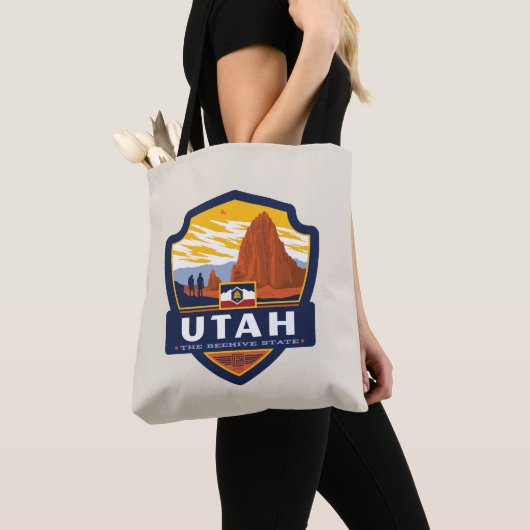 trots van de staat Utah | Tote Bag (Dichtbij)
