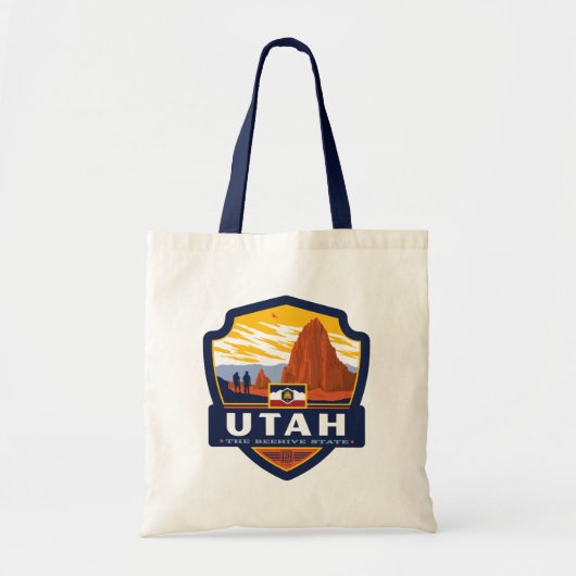 trots van de staat Utah | Tote Bag (Voorkant)