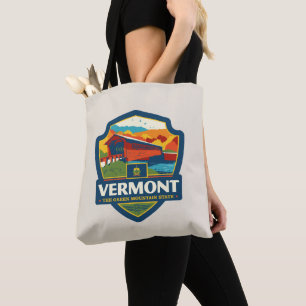 trots van de staat Vermont Tote Bag