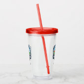 trots van de staat | Wisconsin 2 Acryl Drinkbeker (Links)