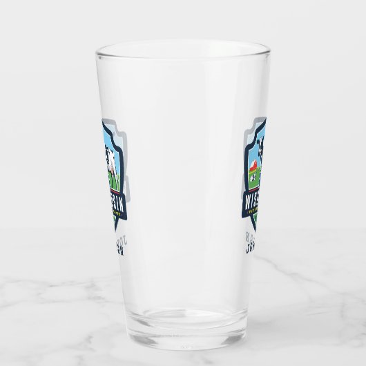 trots van de staat | Wisconsin 2 Glas (Links)