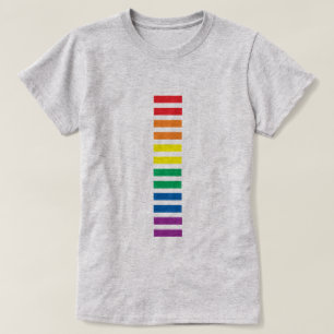 TROTS VAN HET TEKEN LGBTQI VAN DE GELIJKHEID VAN T-SHIRT