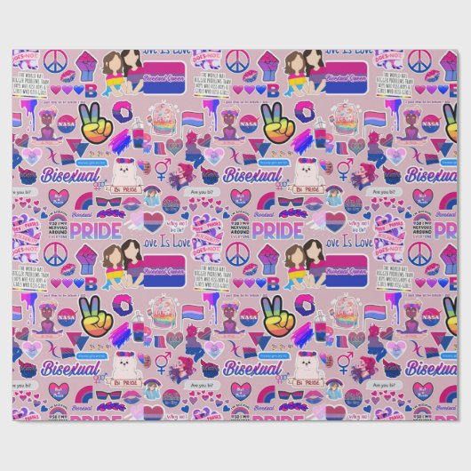 Trots verpakt cadeaupapier (Vlak)