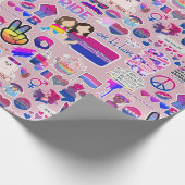 Trots verpakt cadeaupapier (Hoek)