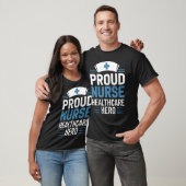 Trots verpleegster zorgheld T-shirt (Unisex)