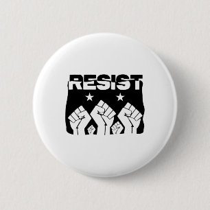 Trots verzet zich tegen revolutie en politiek verz ronde button 5,7 cm