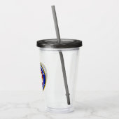 Trots Veteraan Pantser Soldaat Acryl Drinkbeker (Links)