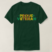 Trots Vietnam War Veteran Ribbon T-shirt (Design voorkant)