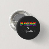 Trots & Vooroordeel Trots Ronde Button 3,2 Cm (Voorkant /achterkant)