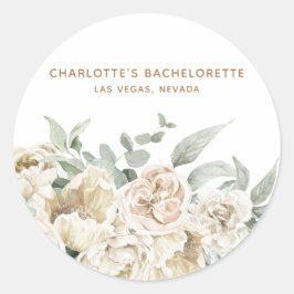 Trots weekend feestje favoriet persoonlijk cadeau ronde sticker