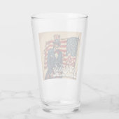 Trots Ziel van 4 juli Glas (Achterkant)