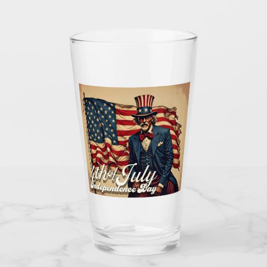 Trots Ziel van 4 juli Glas (Voorkant)