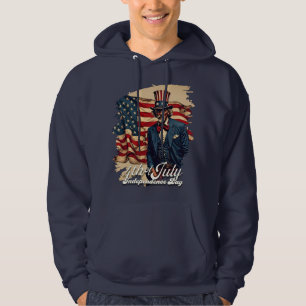 Trots Ziel van 4 juli Hoodie