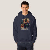 Trots Ziel van 4 juli Hoodie (Voorkant volledig)