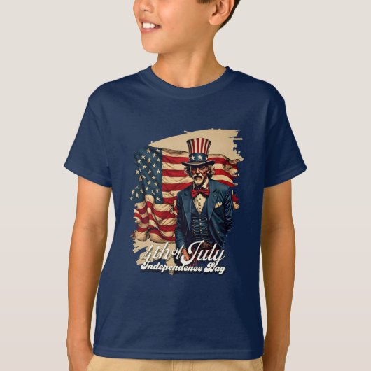 Trots Ziel van 4 juli T-shirt (Voorkant)