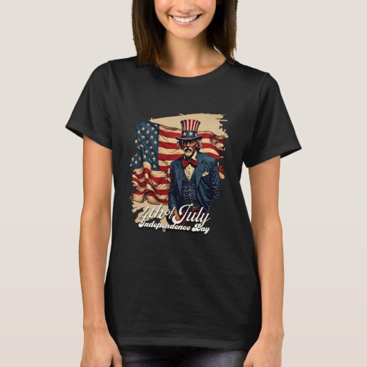 Trots Ziel van 4 juli T-shirt (Voorkant)