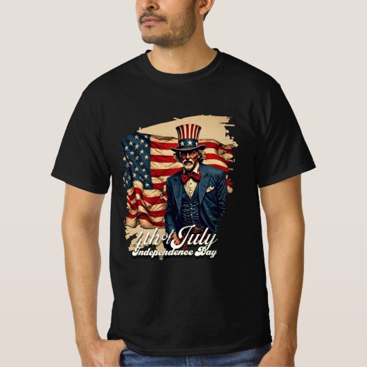 Trots Ziel van 4 juli T-shirt (Voorkant)