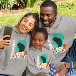 Trots zwart familie zwart geschiedenis maand