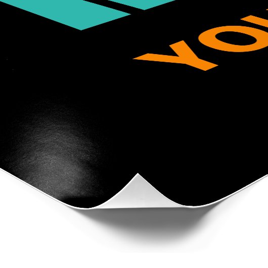 Trots zwart mama zwart geschiedenis maand familie perfect poster (Hoek)