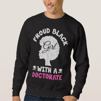 Trots zwart meisje met een doctoraat Afrikaans Ame Trui