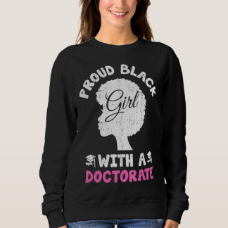Trots zwart meisje met een doctoraat Afrikaans Ame Trui