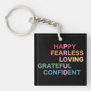 TROTS zwarte sleutelhanger