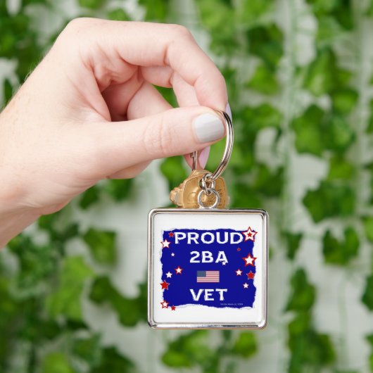 Trotse 2BA Vet Sleutelhanger (Hand)