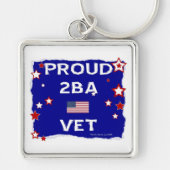 Trotse 2BA Vet Sleutelhanger (Voorkant)
