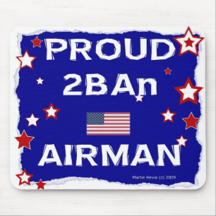Trotse 2BAn Airman - In Honor - Mousepad Muismat