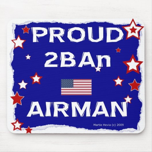 Trotse 2BAn Airman - In Honor - Mousepad Muismat (Voorkant)