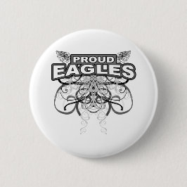 Trotse Adelaars Ronde Button 5,7 Cm