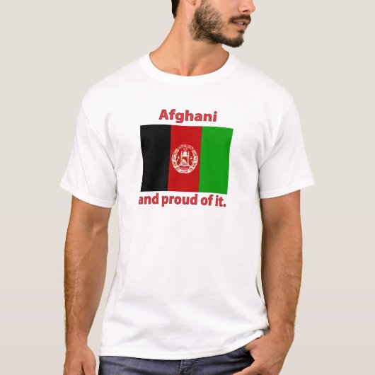 trotse Afghani T-shirt (Voorkant)