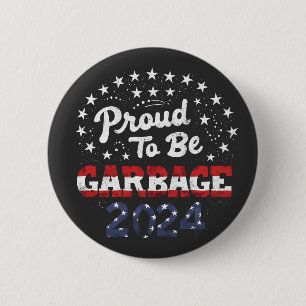 Trotse Afval Puerto Rico Latinos Voor Trump Ronde Button 5,7 Cm